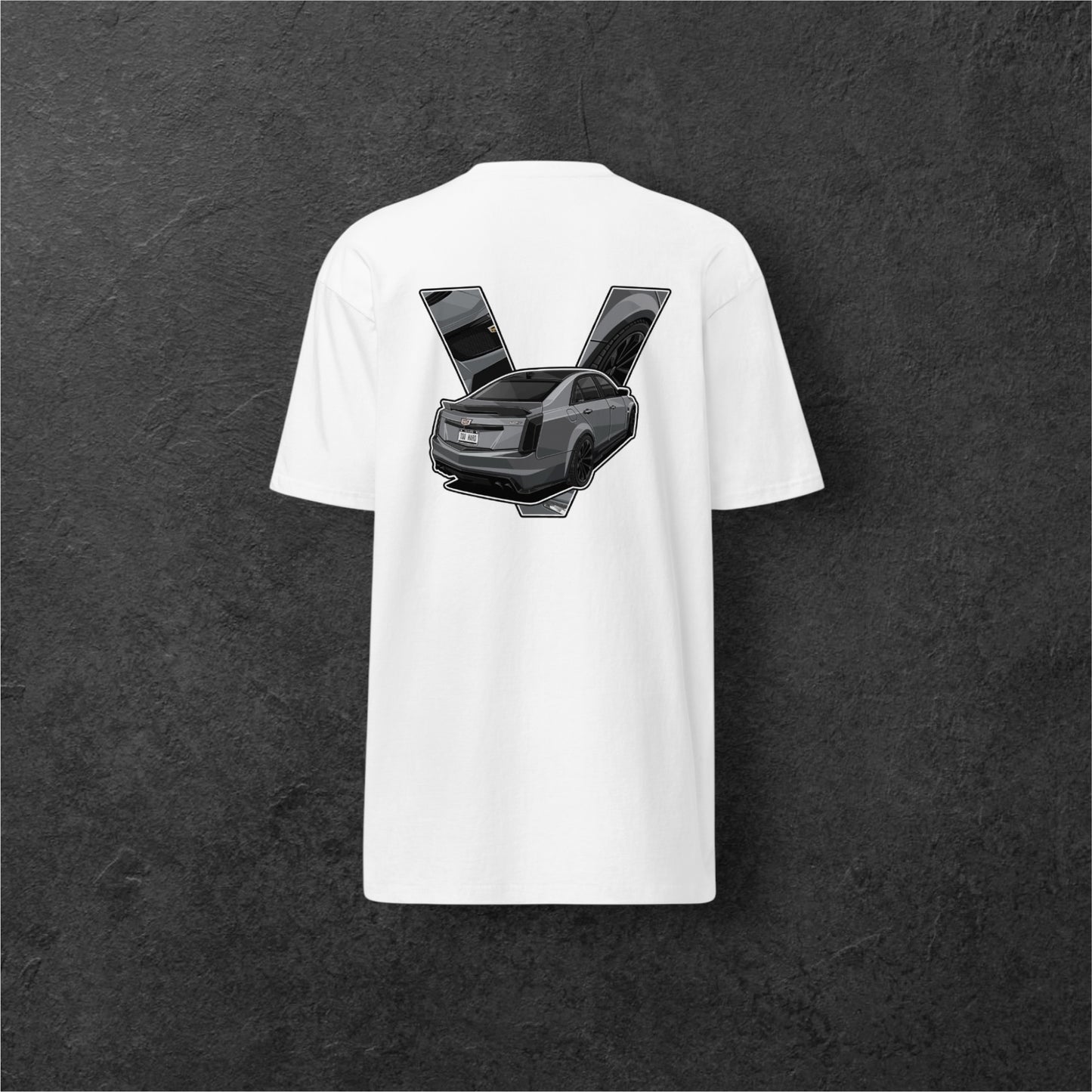 V in White Shirt